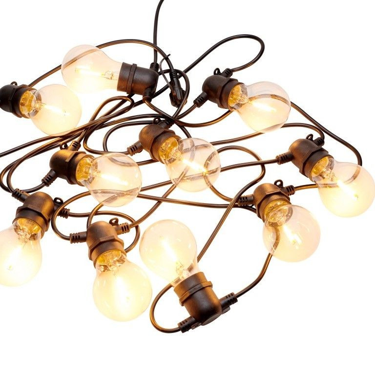 Rallonge guirlande guinguette extensible 10 ampoules LED Rallonge guirlande guinguette extensible 10 ampoules LED