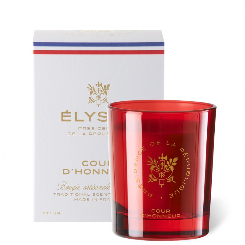 Coffret bougie parfumée 50h Cour d'honneur