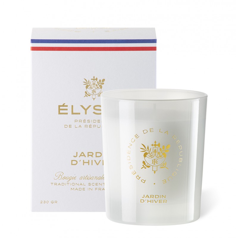 Coffret bougie parfumée 50h Jardin d'hiver