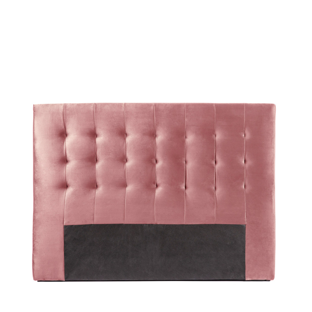 Tête de lit en velours 150 cm vieux rose Tête de lit en velours 150 cm vieux rose