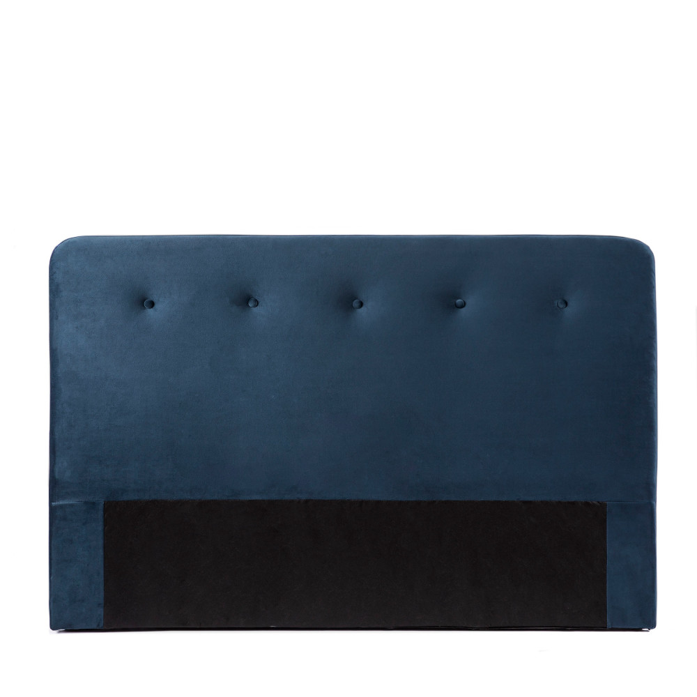 Tête de lit en velours 170 cm bleu marine Tête de lit en velours 170 cm bleu marine