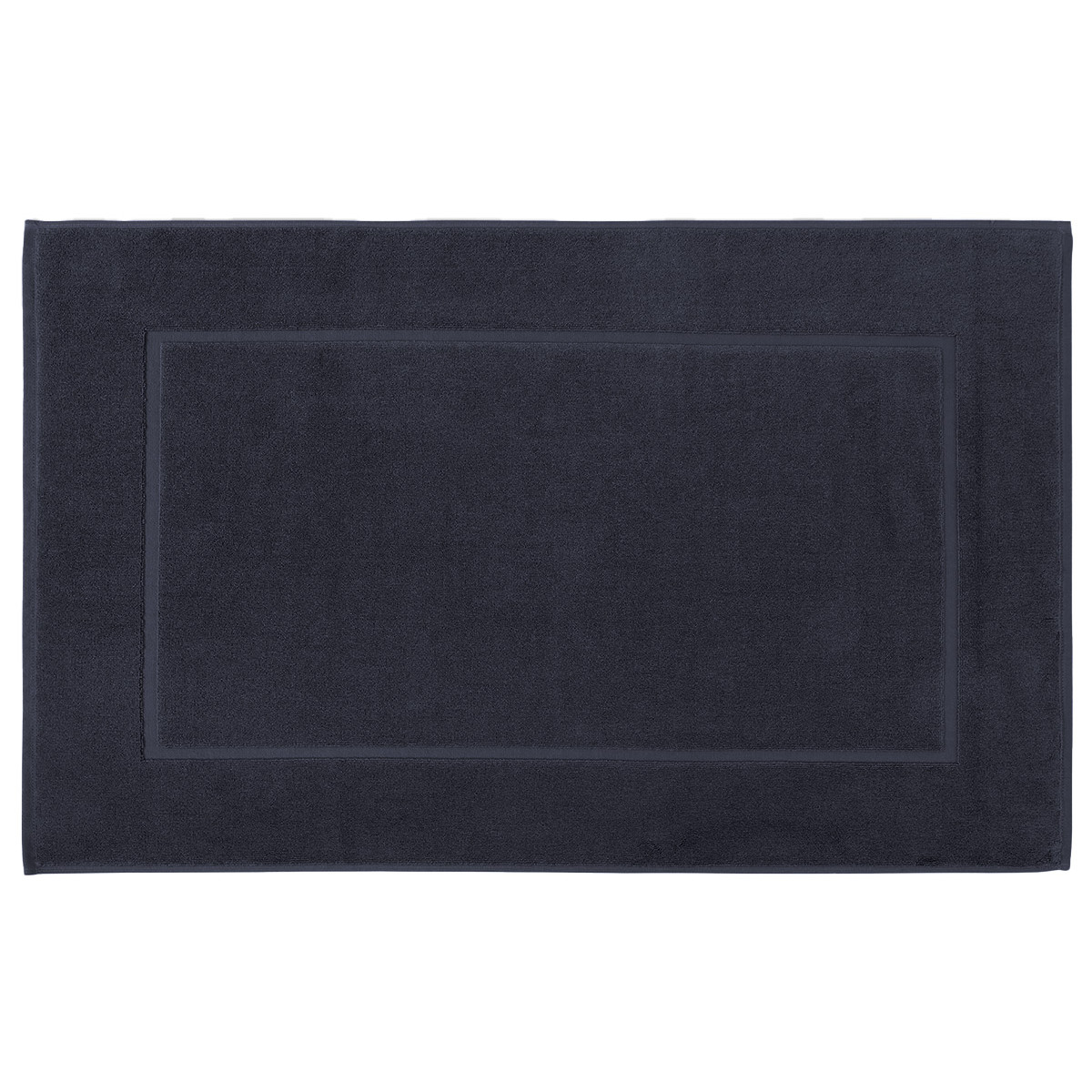 Grand tapis de bain zéro twist 1000gr/m²  Bleu Nuit  60x100 cm