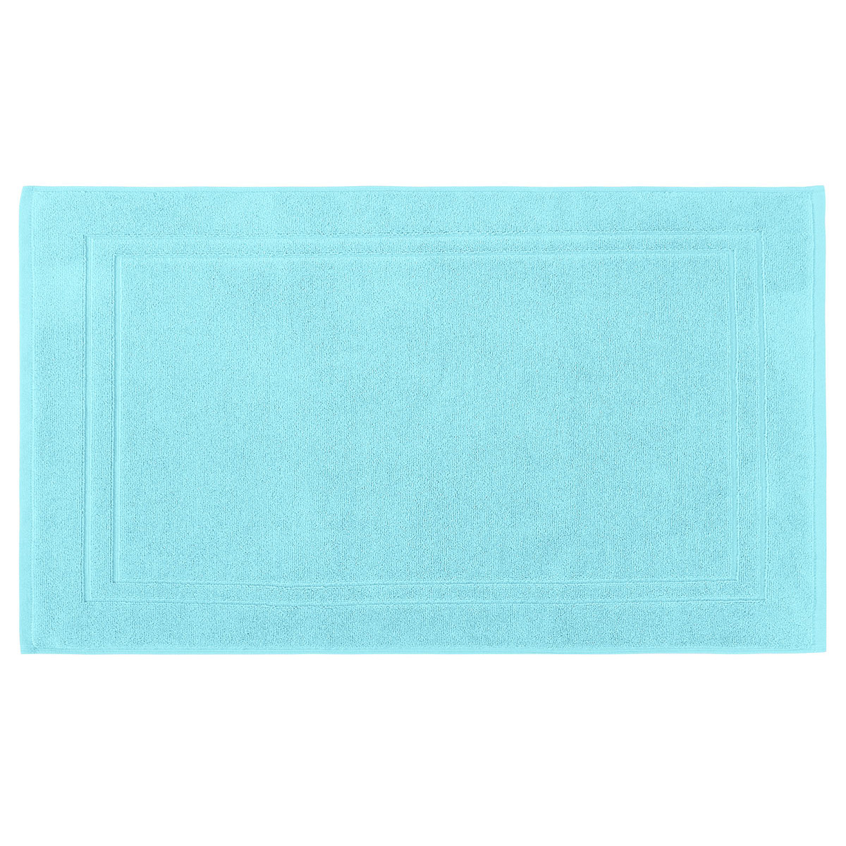 Tapis de bain 900gr/m² bleu turquoise 50x80 cm Tapis de bain 900gr/m² bleu turquoise 50x80 cm