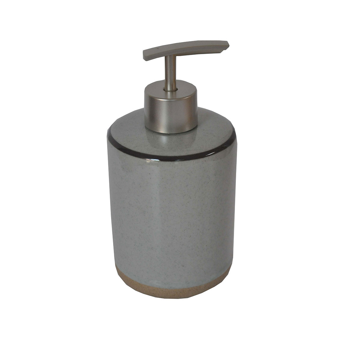 Distributeur de savon bicolore gris gris Distributeur de savon bicolore gris gris