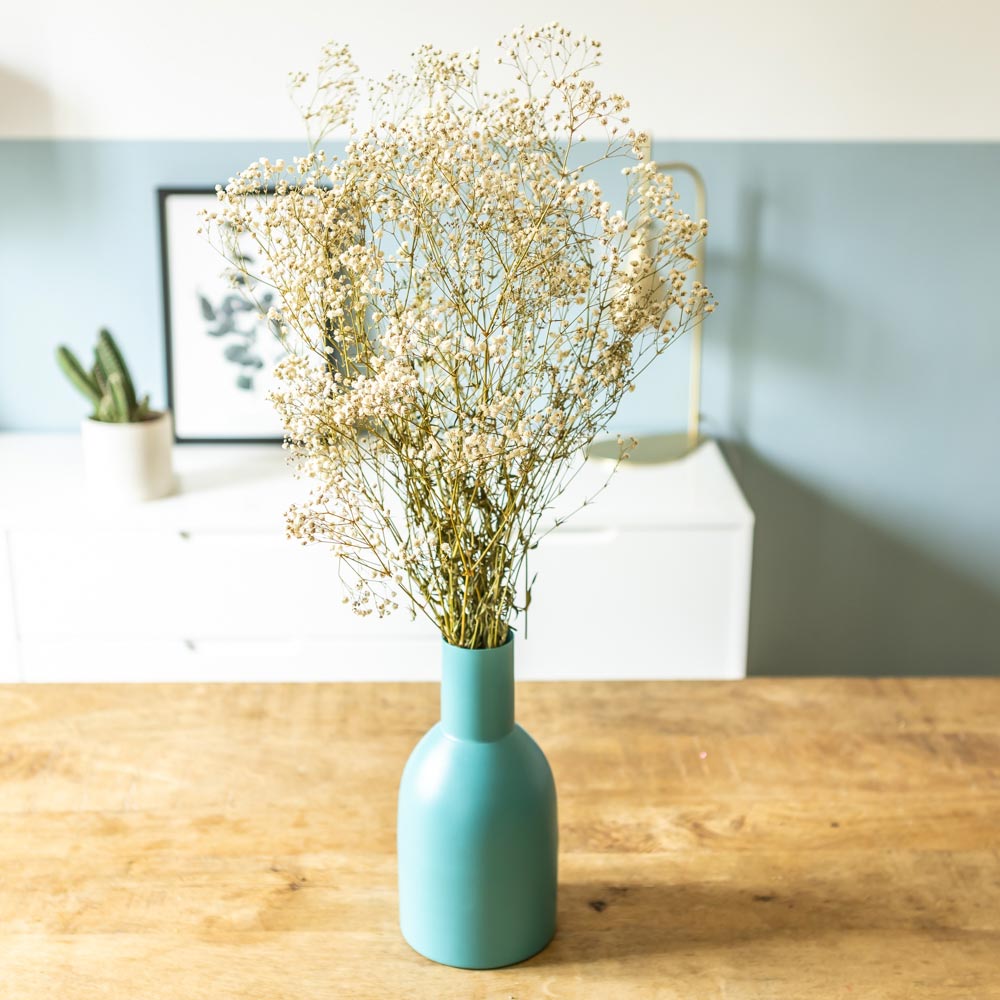 Botte de fleurs séchées Gypsophile blanc environ 100g