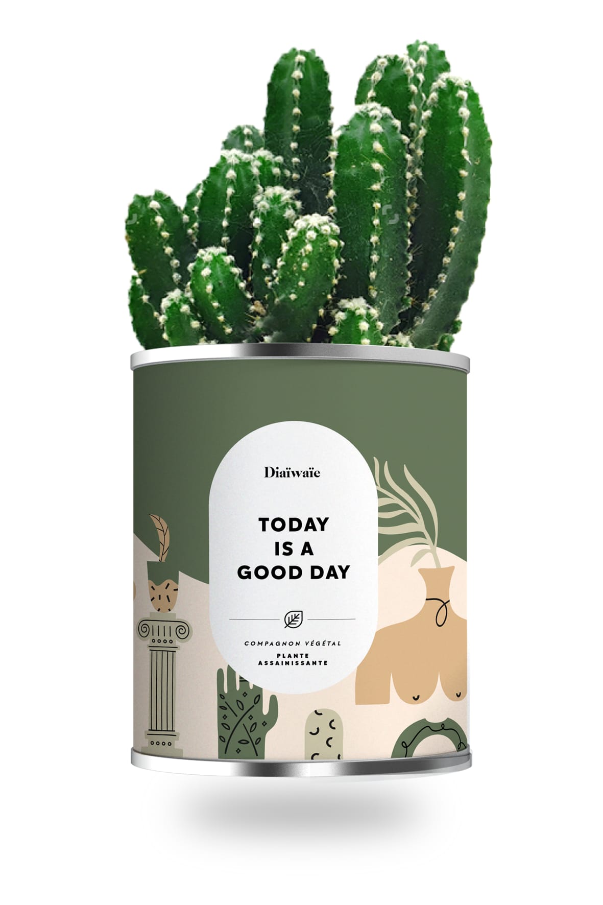 Cactus ou plante pot petit modèle today is a good day Cactus ou plante pot petit modèle today is a good day