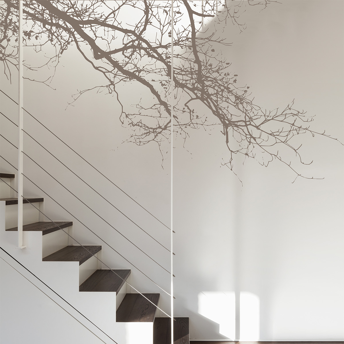 Papier peint panoramique abstract branch - 250x255 Papier peint panoramique abstract branch - 250x255