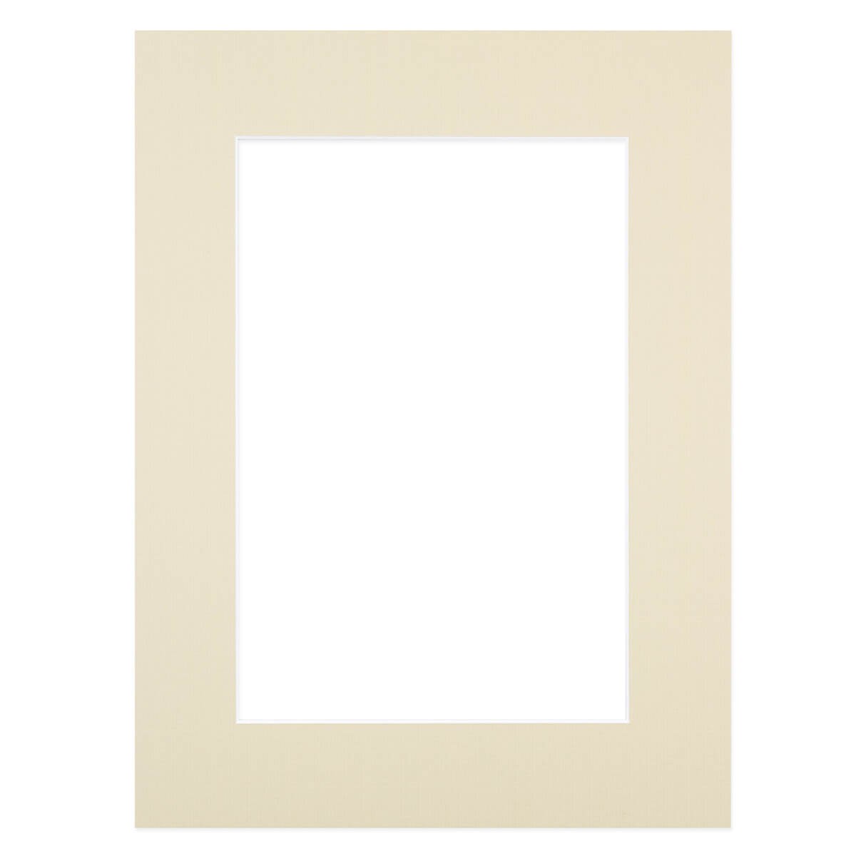 Passe-partout carton beige 40x50 cm ouverture 24x30 cm Passe-partout carton beige 40x50 cm ouverture 24x30 cm