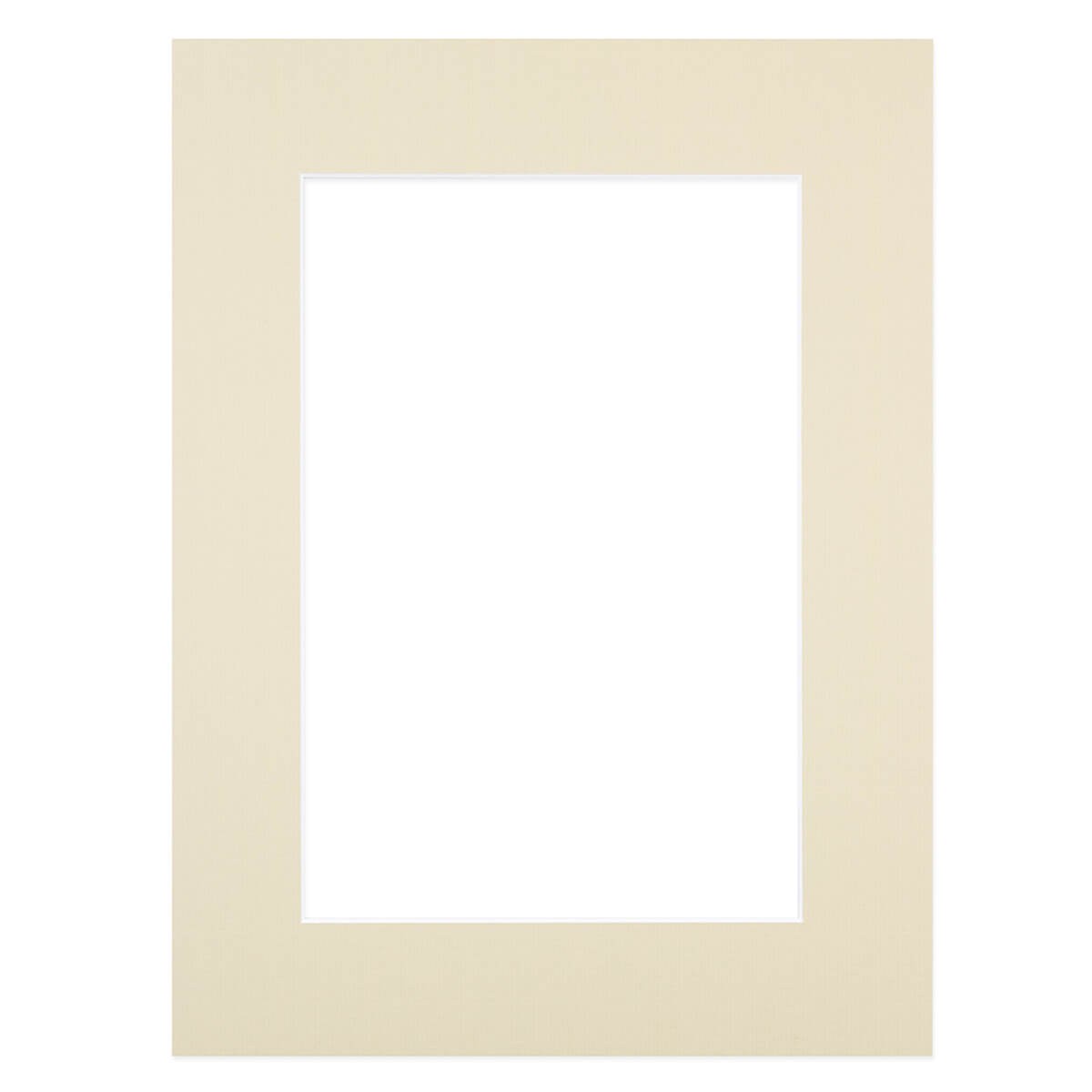 Passe-partout carton beige 50x70 cm ouverture 40x50 cm