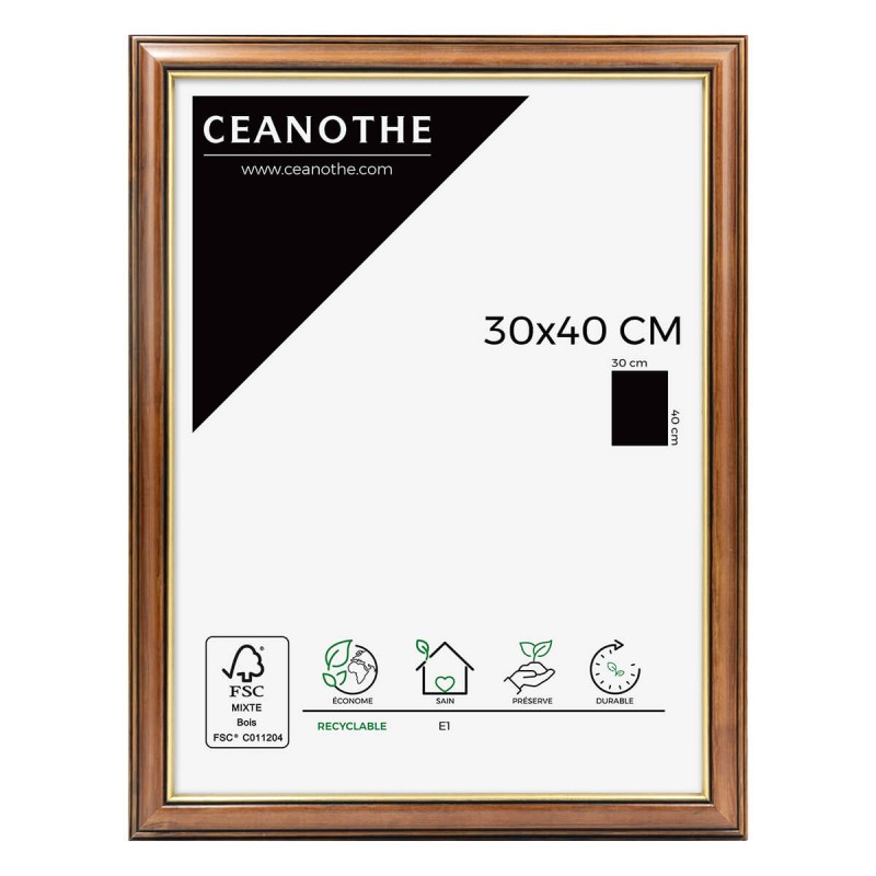 Cadre photo bois massif 30x40 Cadre photo bois massif 30x40