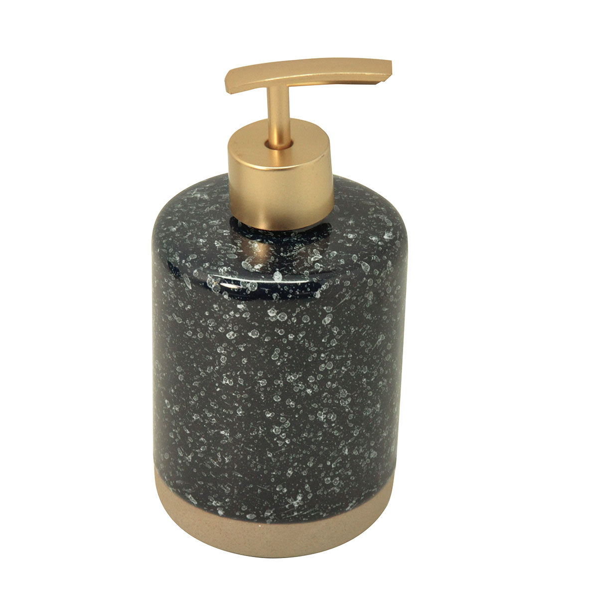 Distributeur de savon effet granite bleu Distributeur de savon effet granite bleu