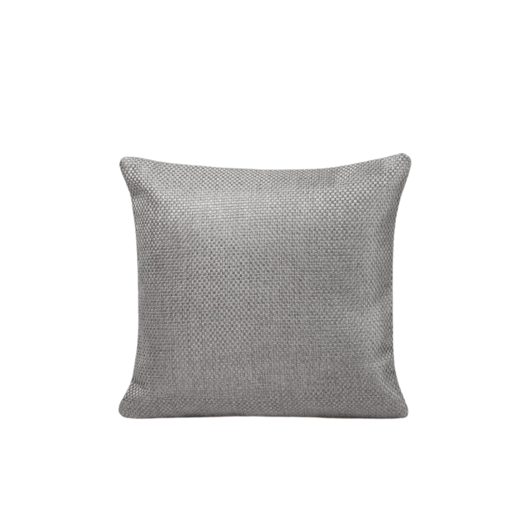 Housse de coussin gris 40x40 cm
