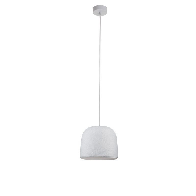Suspension simple cloche blanc