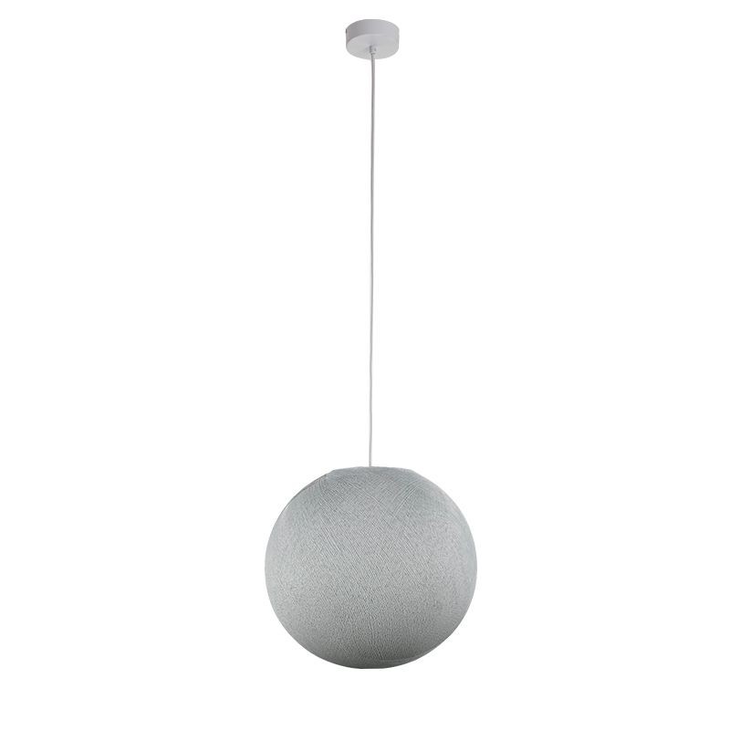Suspension simple globe M gris perle Suspension simple globe M gris perle