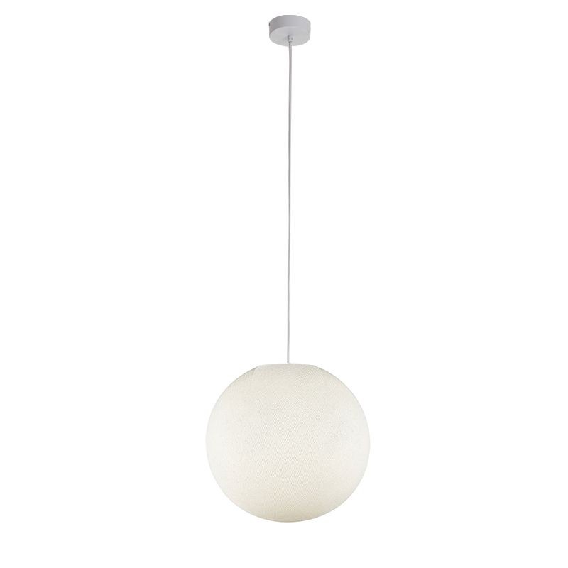 Suspension simple globe M ivoire Suspension simple globe M ivoire