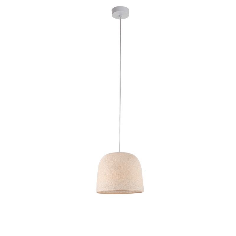 Suspension simple cloche écru