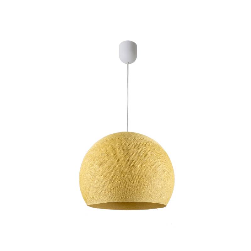 Suspension simple coupole M moutarde Suspension simple coupole M moutarde