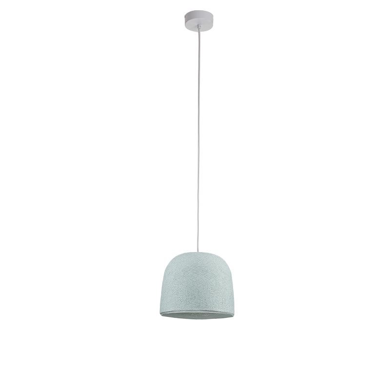 Suspension simple cloche azur