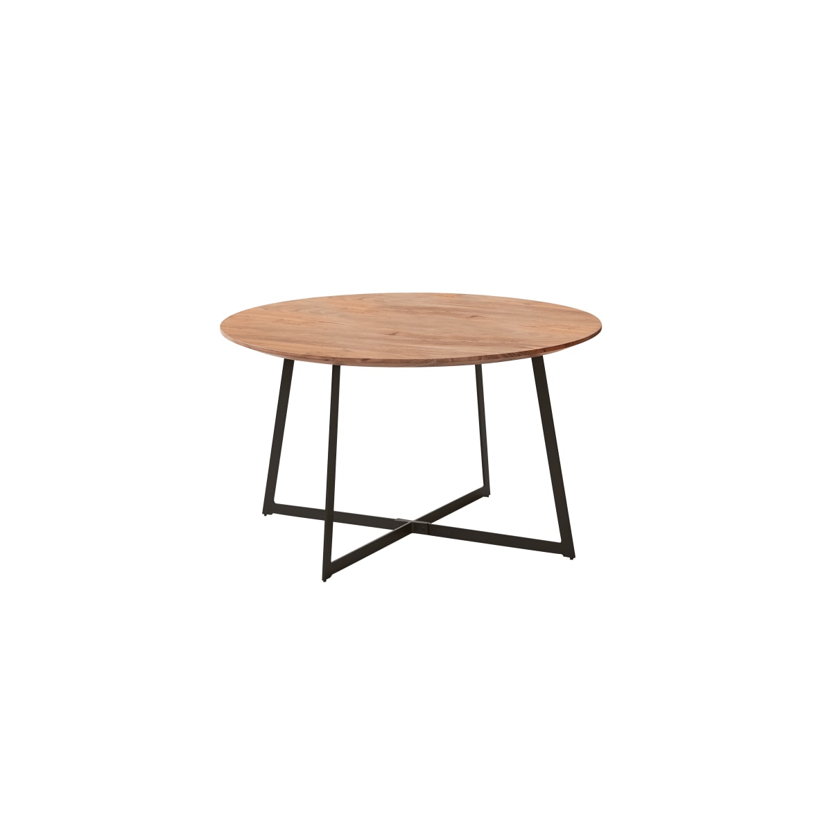 Table basse en bois d'acacia massif 80