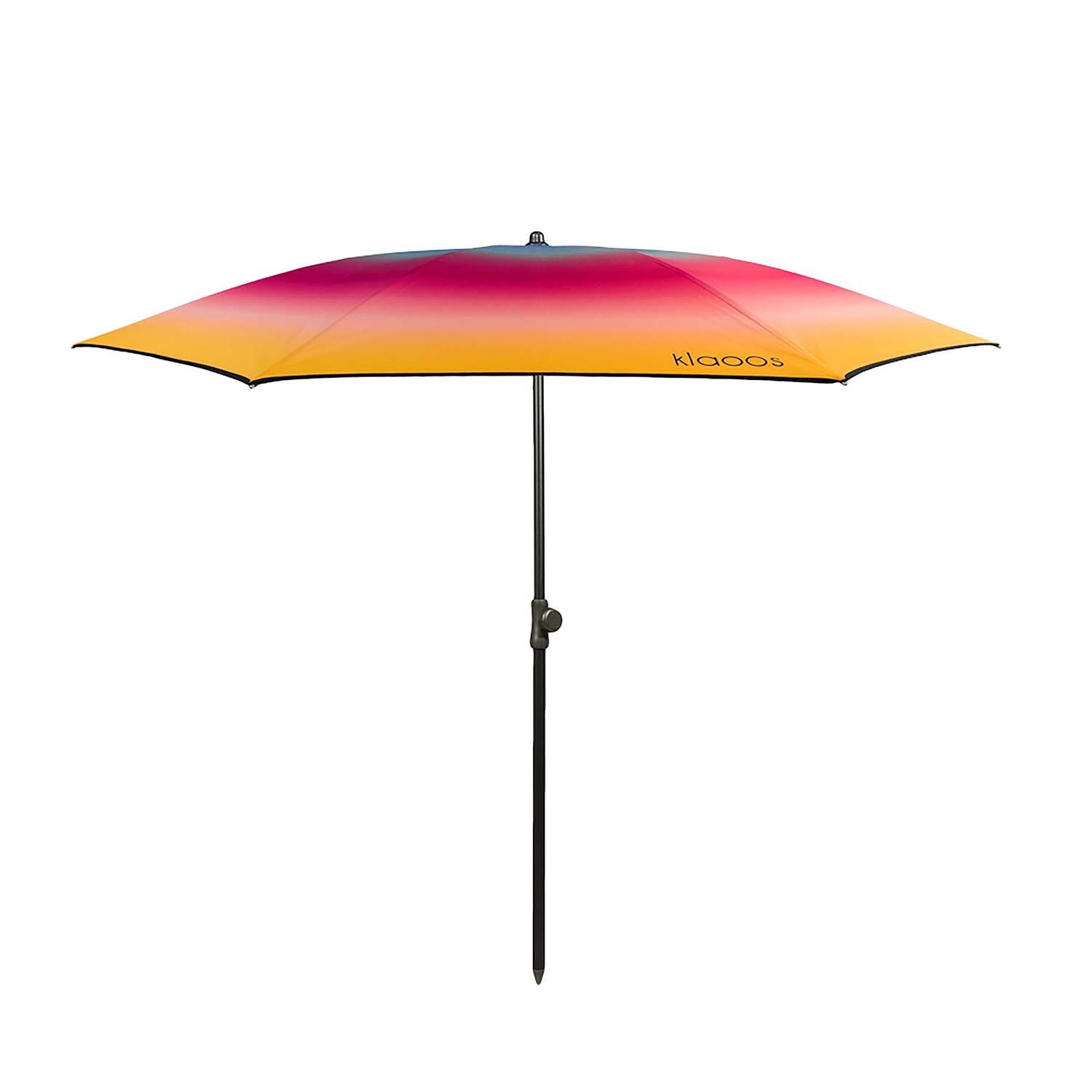 Parasol de plage en textile recyclé hibiscus Parasol de plage en textile recyclé hibiscus