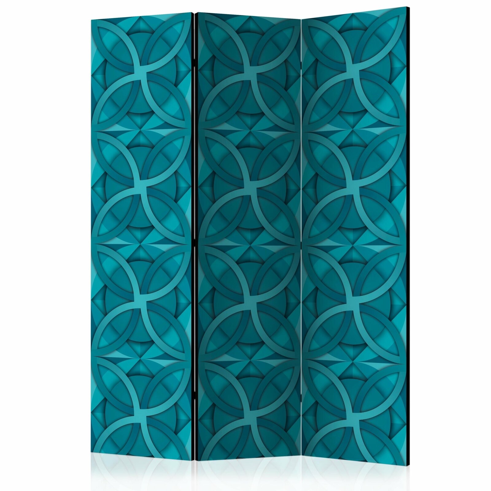 Paravent 3 volets bleu Paravent 3 volets bleu