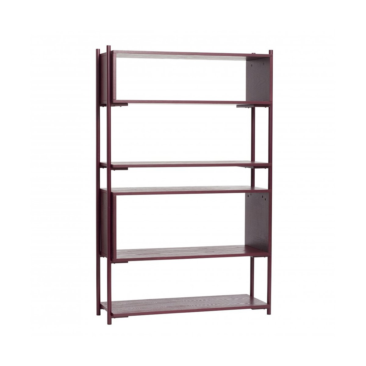 Étagère contemporaine bois et métal - Hubsch Étagère contemporaine bois et métal - Hubsch