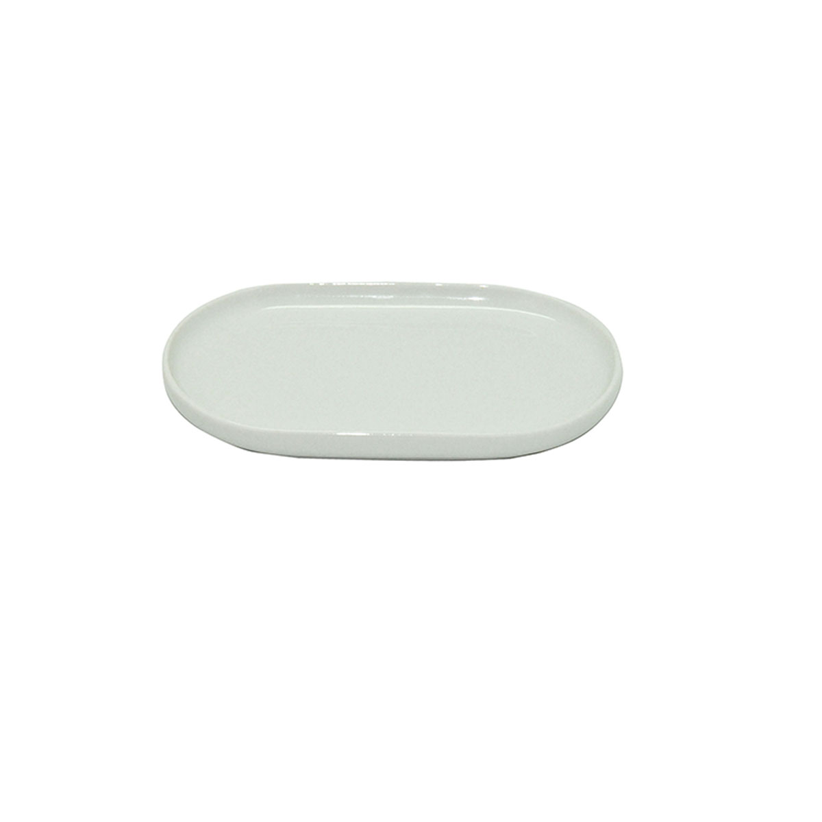 Porte savon en porcelaine blanc Porte savon en porcelaine blanc