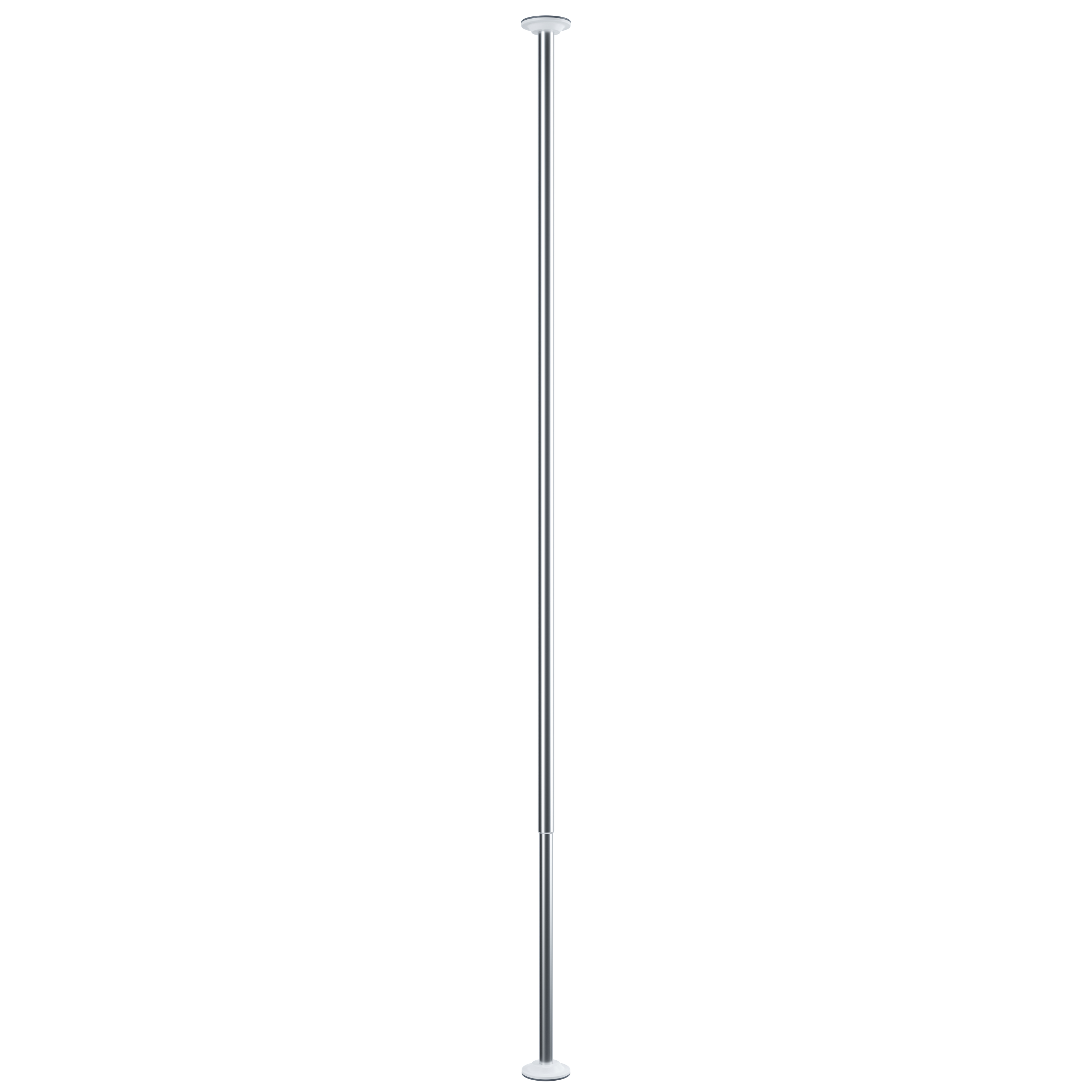 Barre de douche à tension, ventousée, ext. 114 à 182cm Barre de douche à tension, ventousée, ext. 114 à 182cm