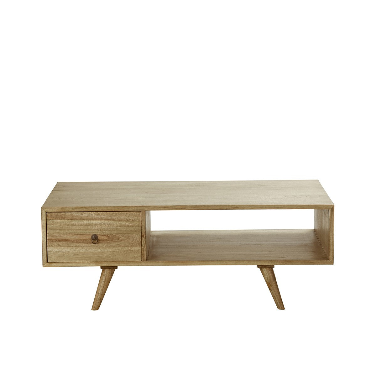 Table basse scandinave 1 tiroir en mindy