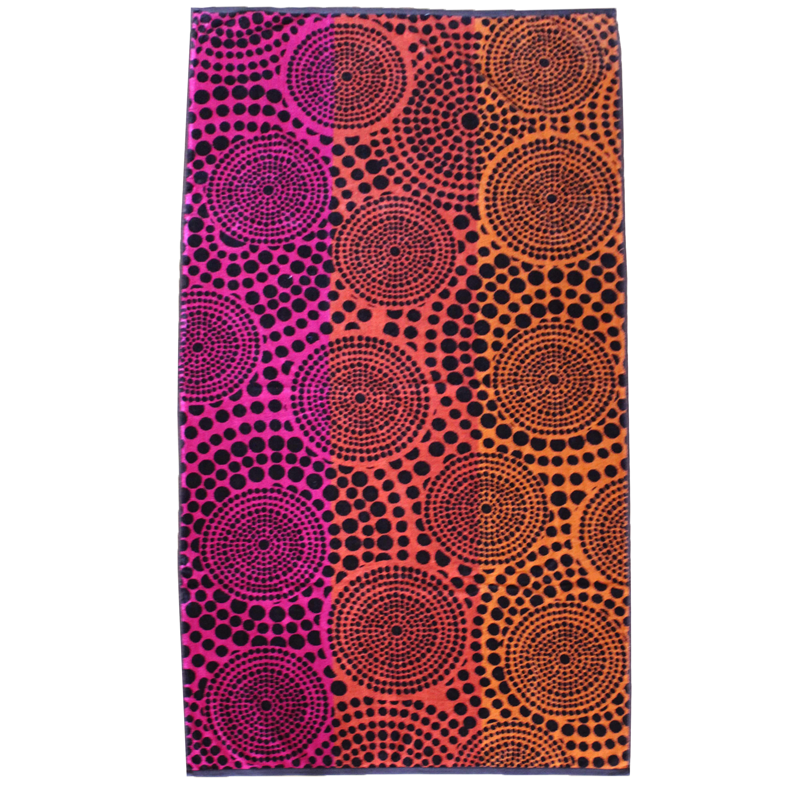 Serviette de plage éponge velours multicolore waxy 90 x 170 Serviette de plage éponge velours multicolore waxy 90 x 170