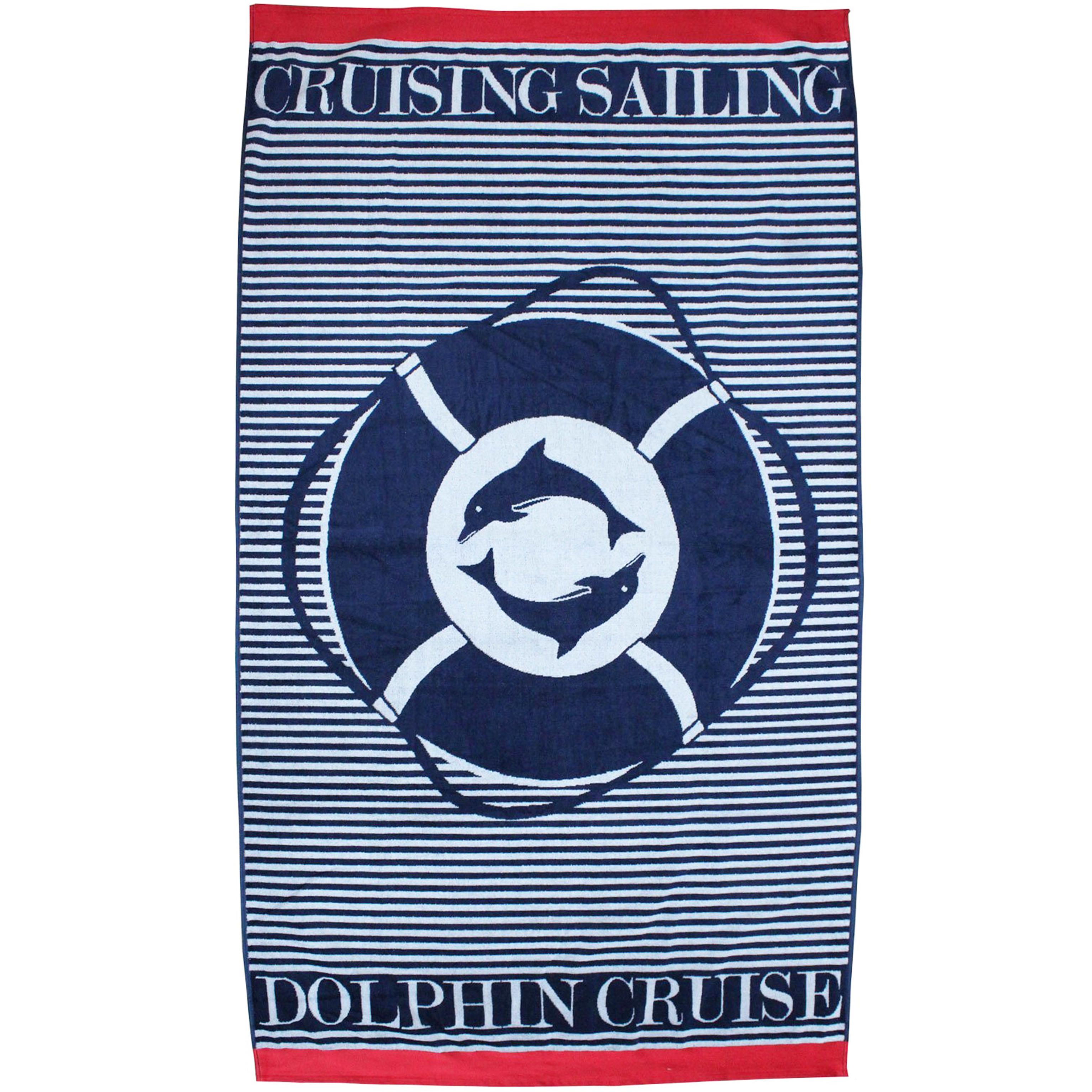 Serviette de plage éponge velours bleu Marine gladstone 100 x 175 (photo) Serviette de plage éponge velours bleu Marine gladstone 100 x 175
