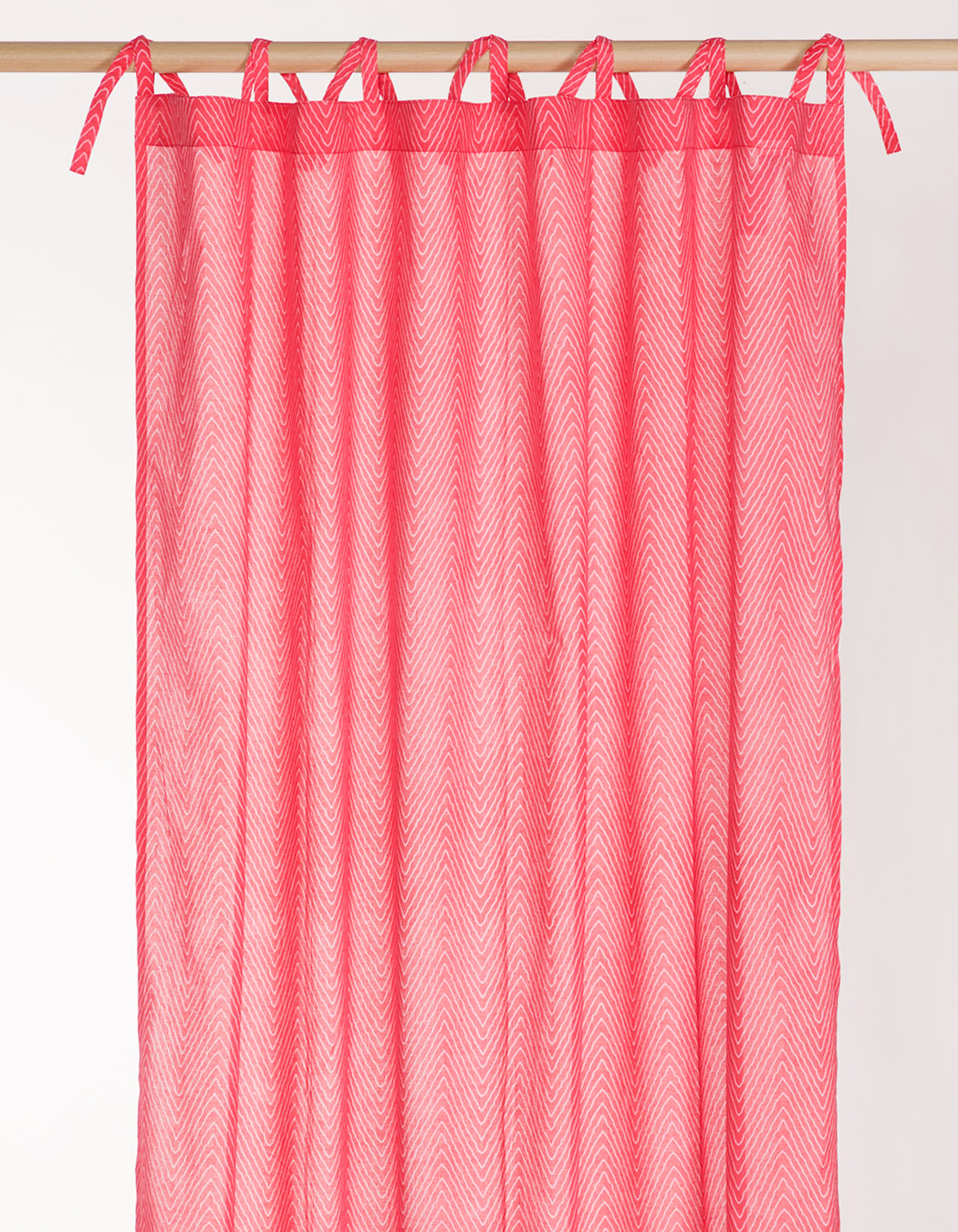 Rideau voile en coton grenadine 110 x 250 (photo) Rideau voile en coton grenadine 110 x 250