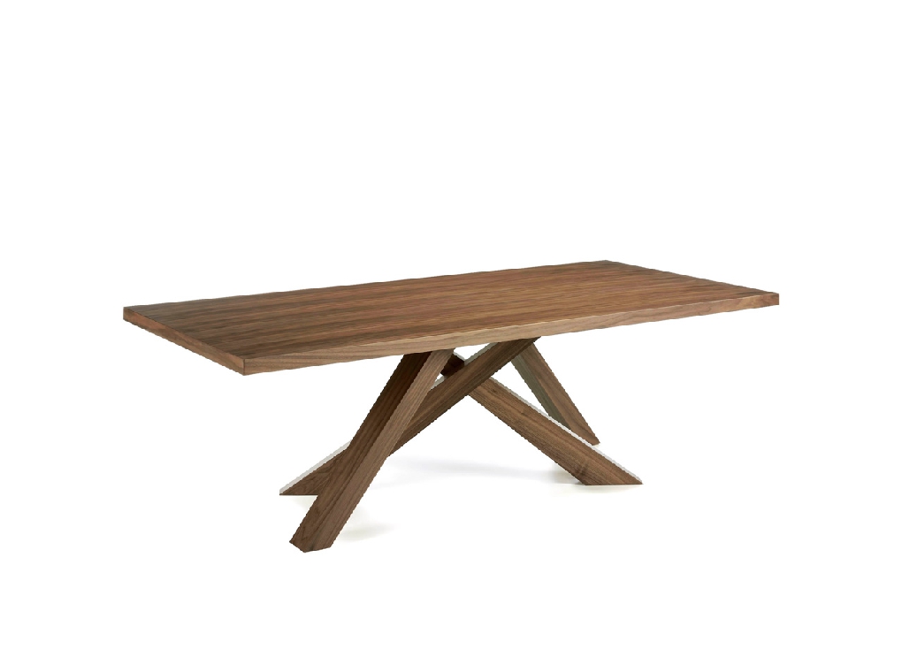 Table à manger placage noyer L240 Table à manger placage noyer L240