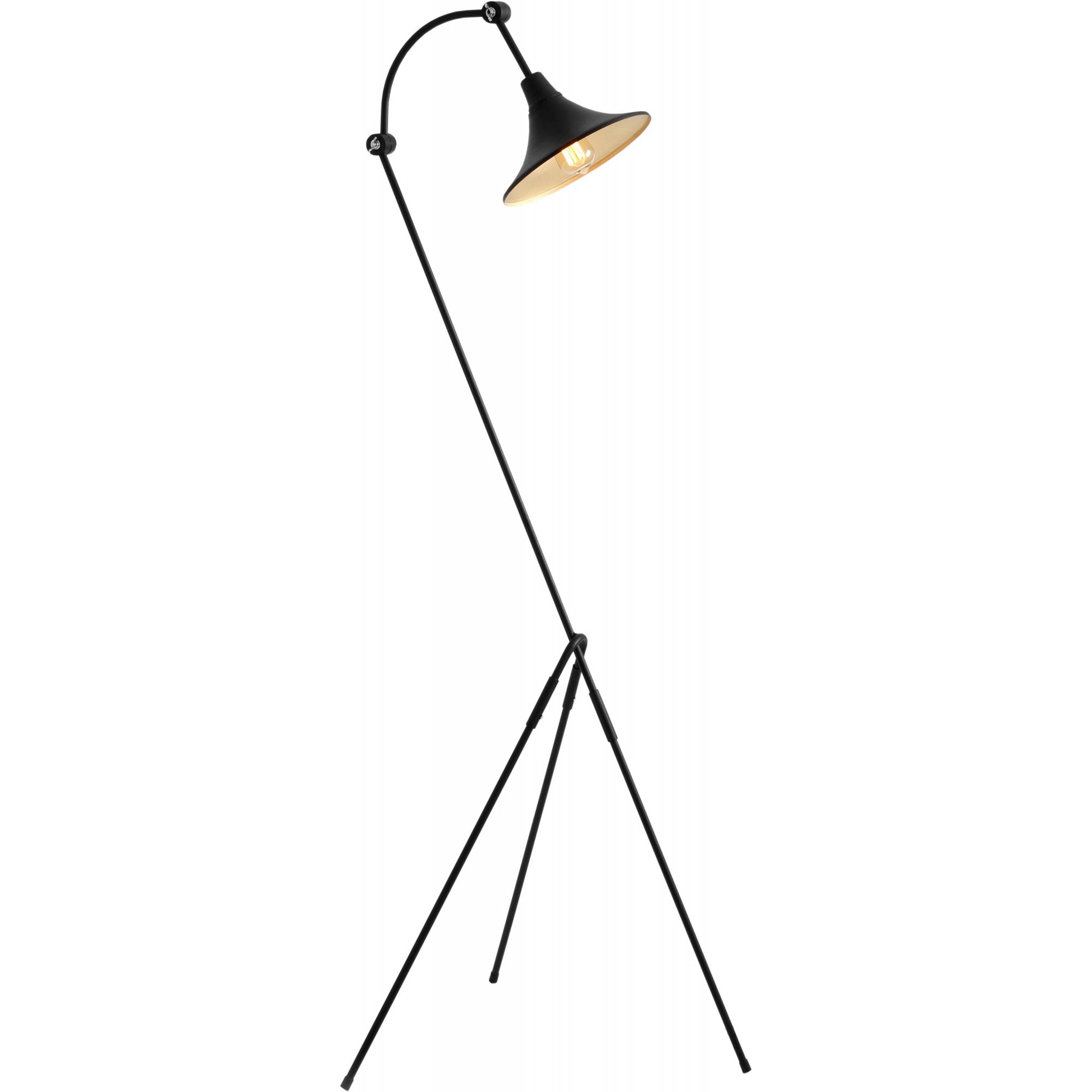 Lampadaire noir h163 (photo) Lampadaire noir h163