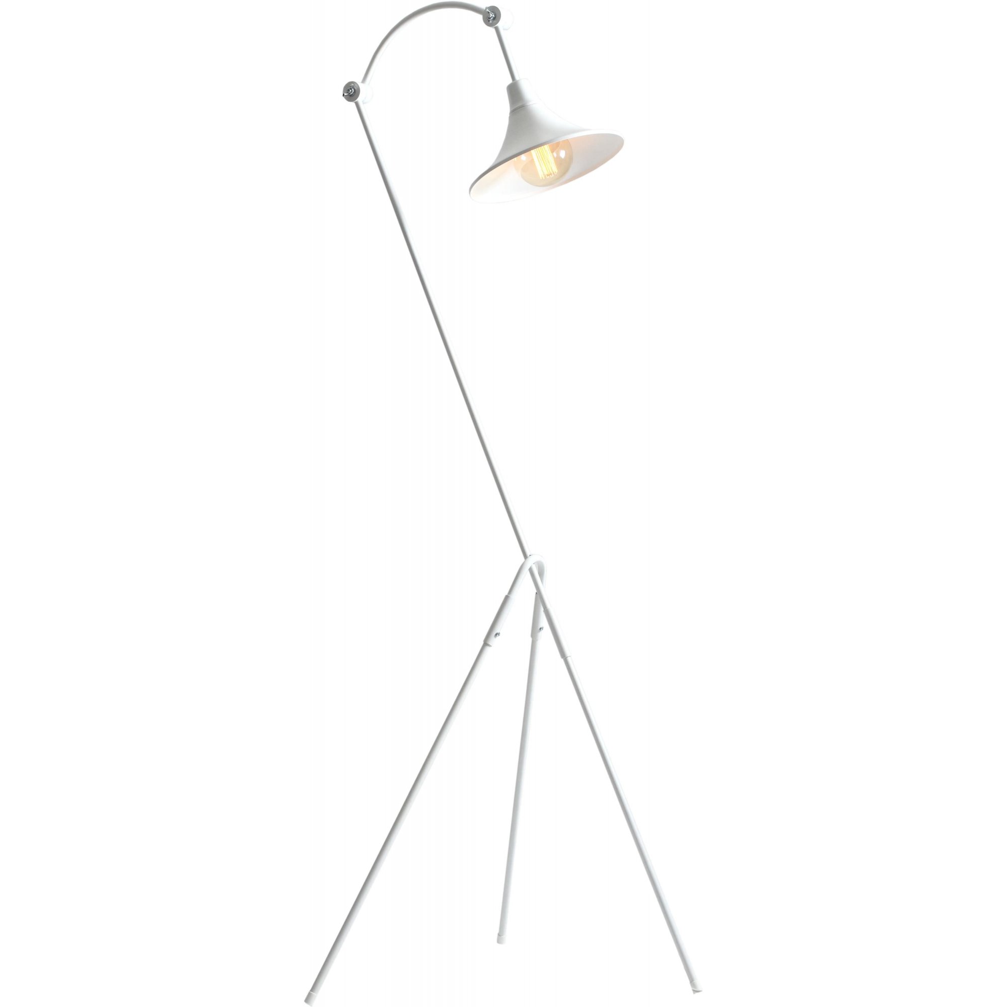 Lampadaire blanc h163