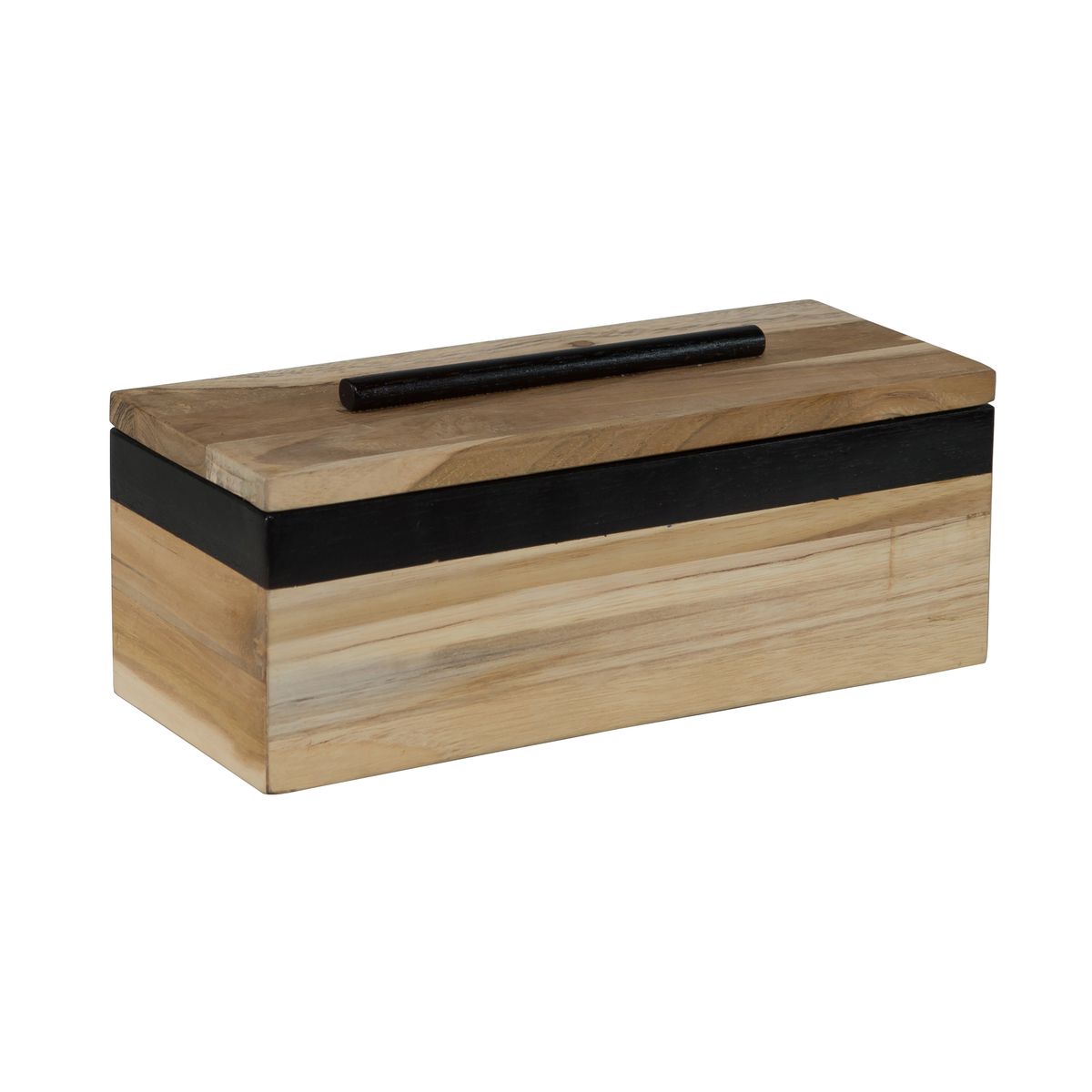 Boîte rectangulaire en bois Boîte rectangulaire en bois