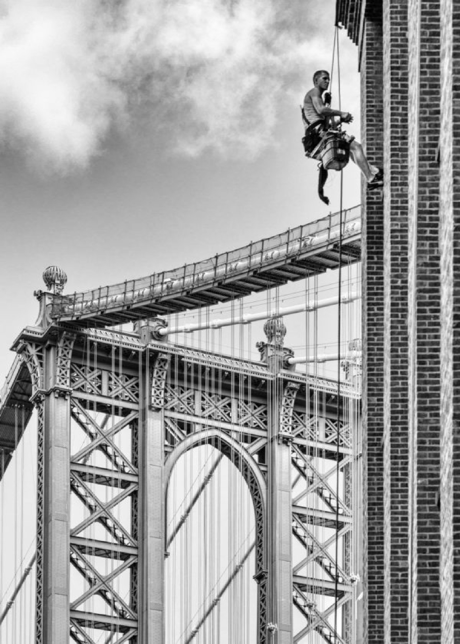 RACCOURCI À BROOKLYN - Photo de Michel Guyot 40x60 cm (photo) RACCOURCI À BROOKLYN - Photo de Michel Guyot 40x60 cm