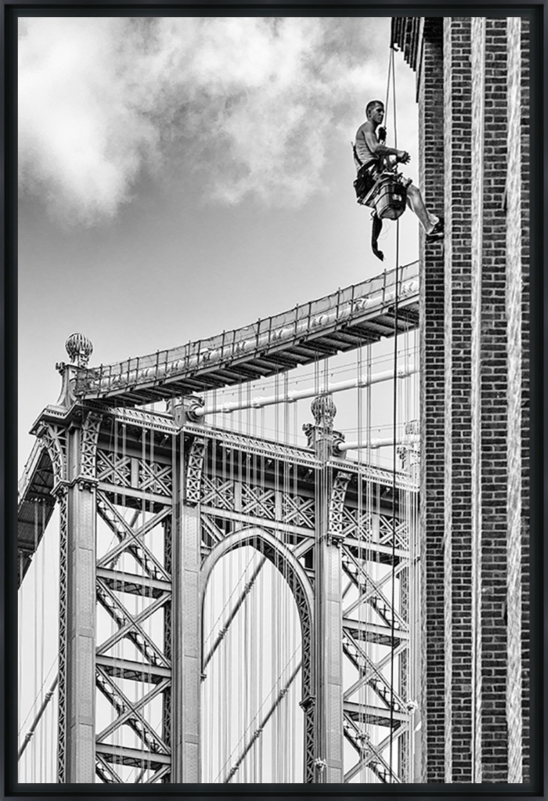 RACCOURCI À BROOKLYN - Photo encadrée de Michel Guyot 60x90 cm (photo) RACCOURCI À BROOKLYN - Photo encadrée de Michel Guyot 60x90 cm