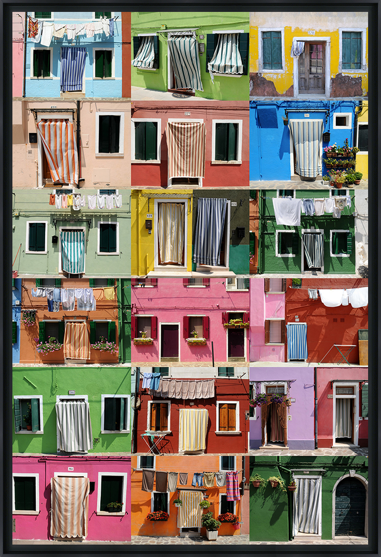 FAÇADES - Photo encadrée de Cyril Rakowski 40x60 cm FAÇADES - Photo encadrée de Cyril Rakowski 40x60 cm