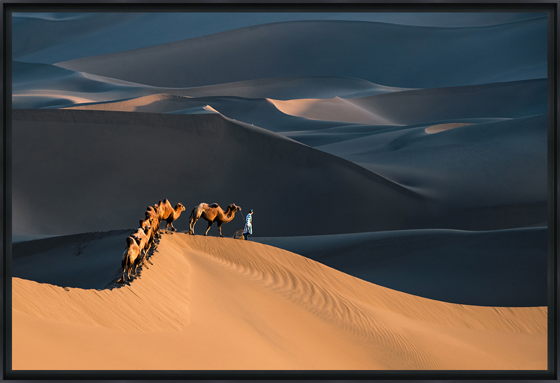 CARAVANE - Photo encadrée de Pixopolitan Découvertes 60x40 cm CARAVANE - Photo encadrée de Pixopolitan Découvertes 60x40 cm