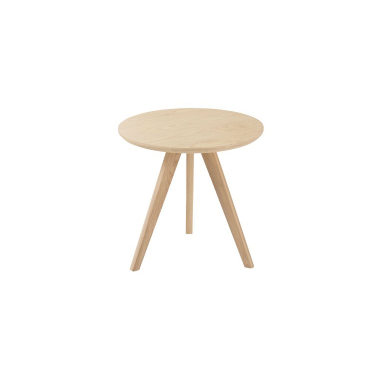 Petite table d'appoint ronde en bois