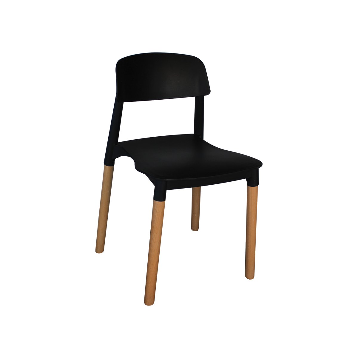 Chaise design moderne noir