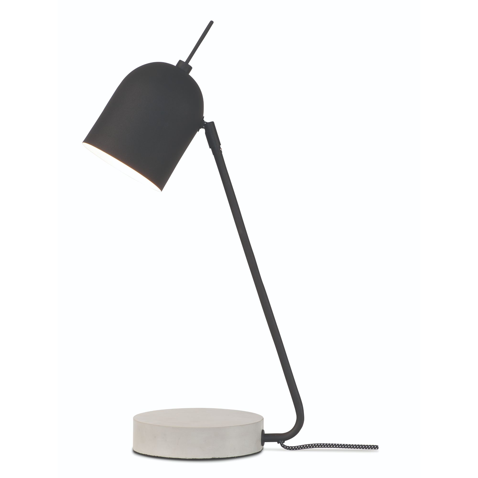 Lampe de table noire H50cm