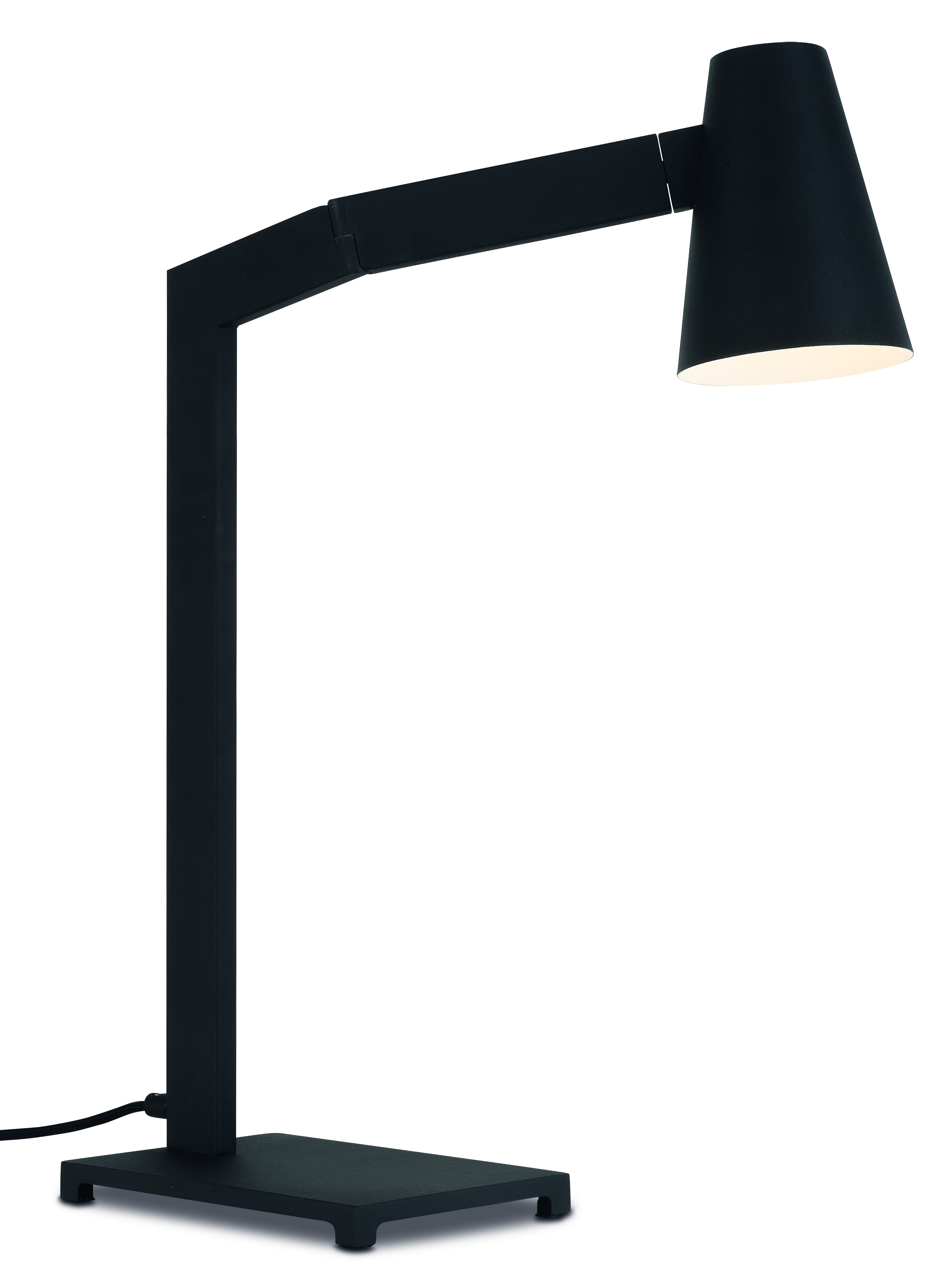Lampe de table noire H60cm