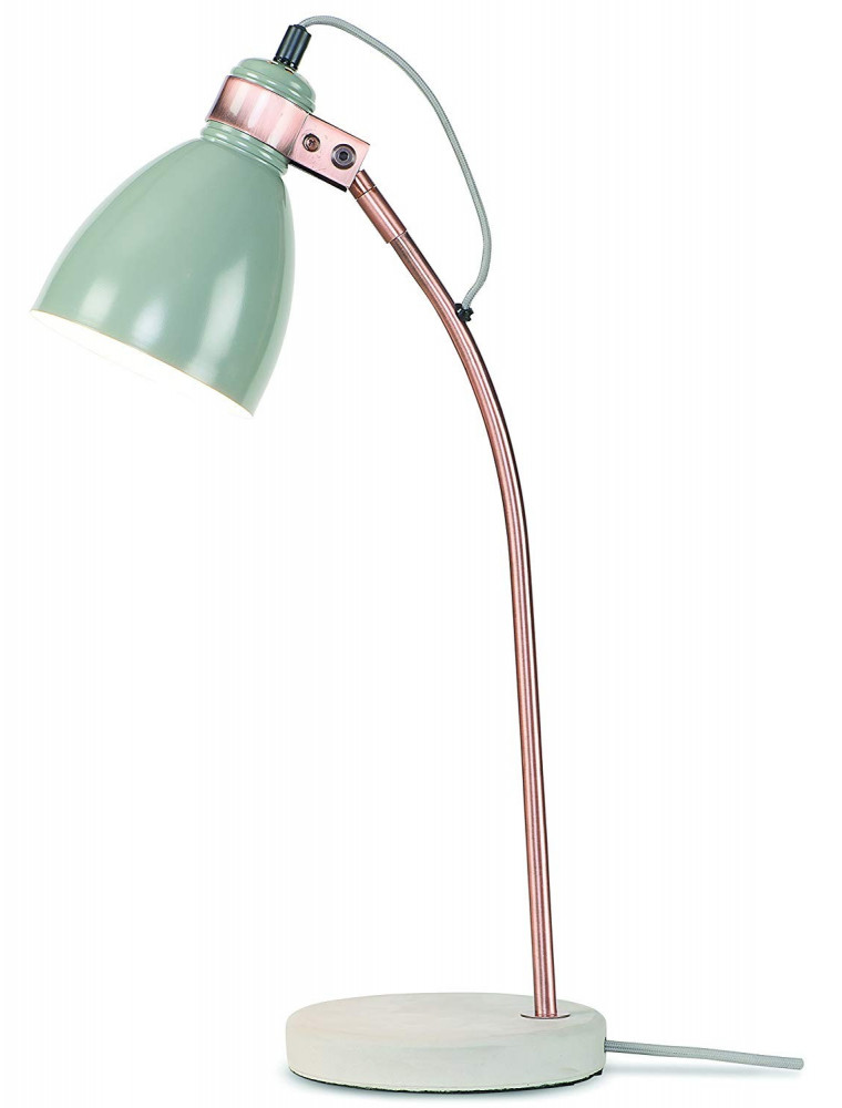 Lampe de table grise H50cm