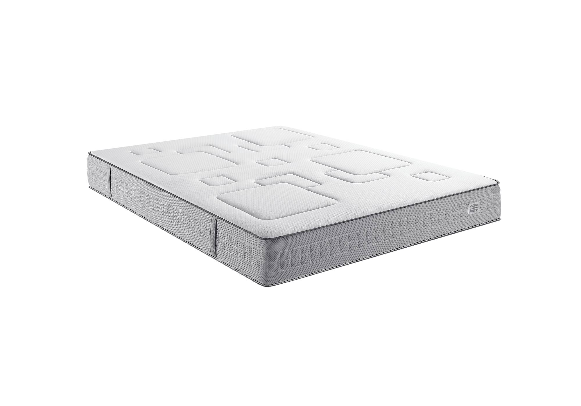 Matelas + sommier Equilibre, Accueil morphologique 140X200, 25cm Matelas + sommier Equilibre, Accueil morphologique 140X200, 25cm