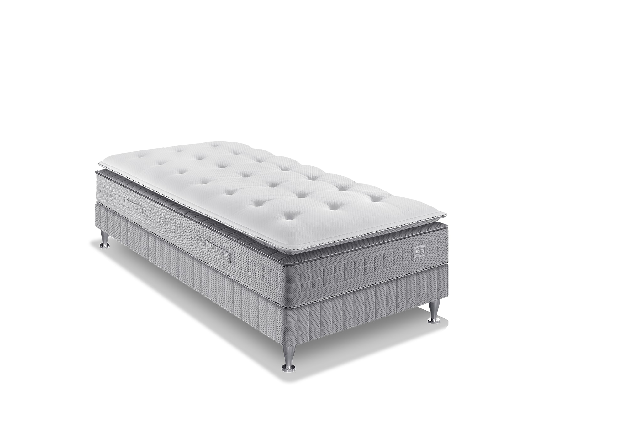 Ensemble matelas ressorts avec sommier 90x200 (photo) Ensemble matelas ressorts avec sommier 90x200