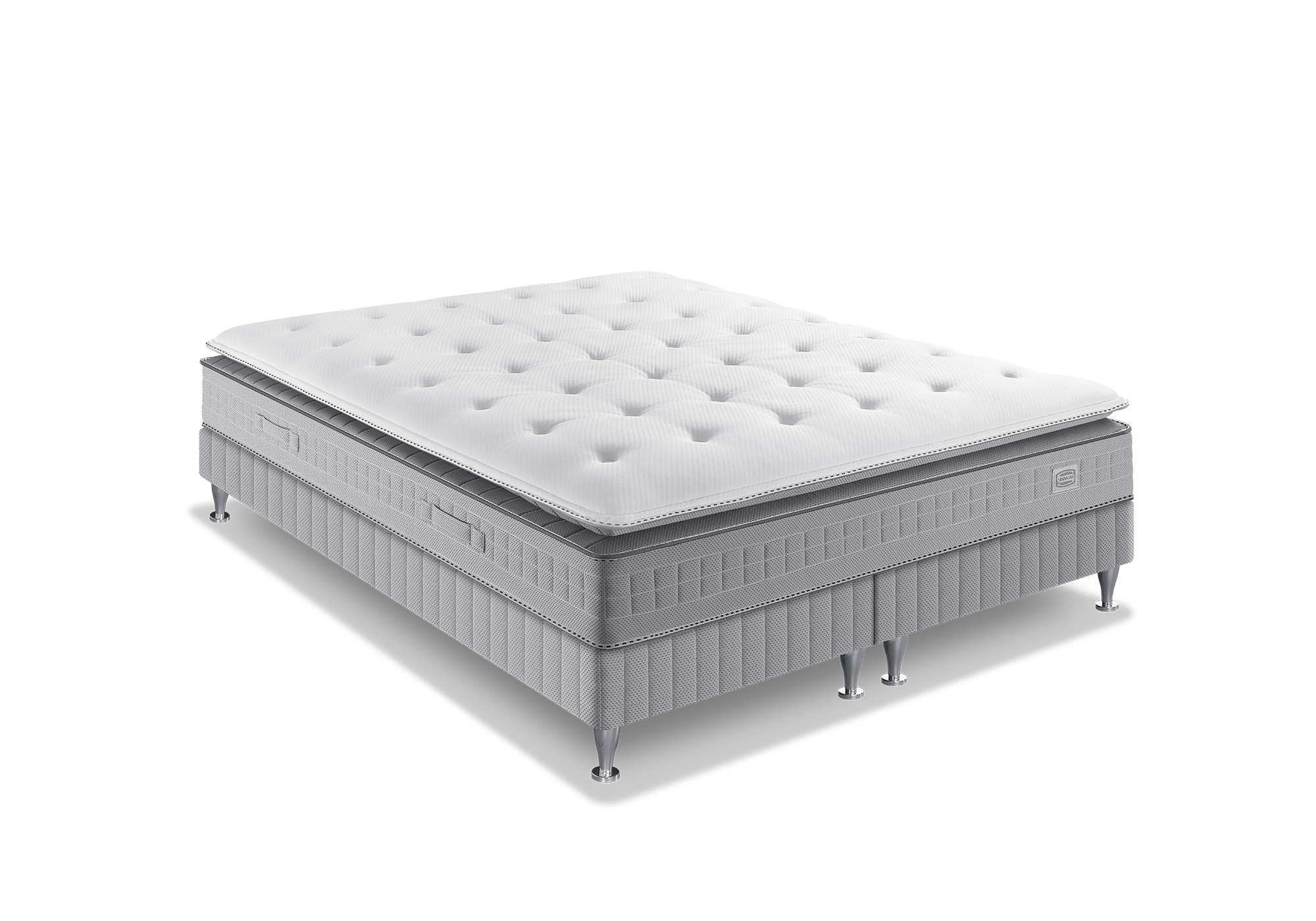 Ensemble matelas ressorts avec sommier 2x80x200 (photo) Ensemble matelas ressorts avec sommier 2x80x200