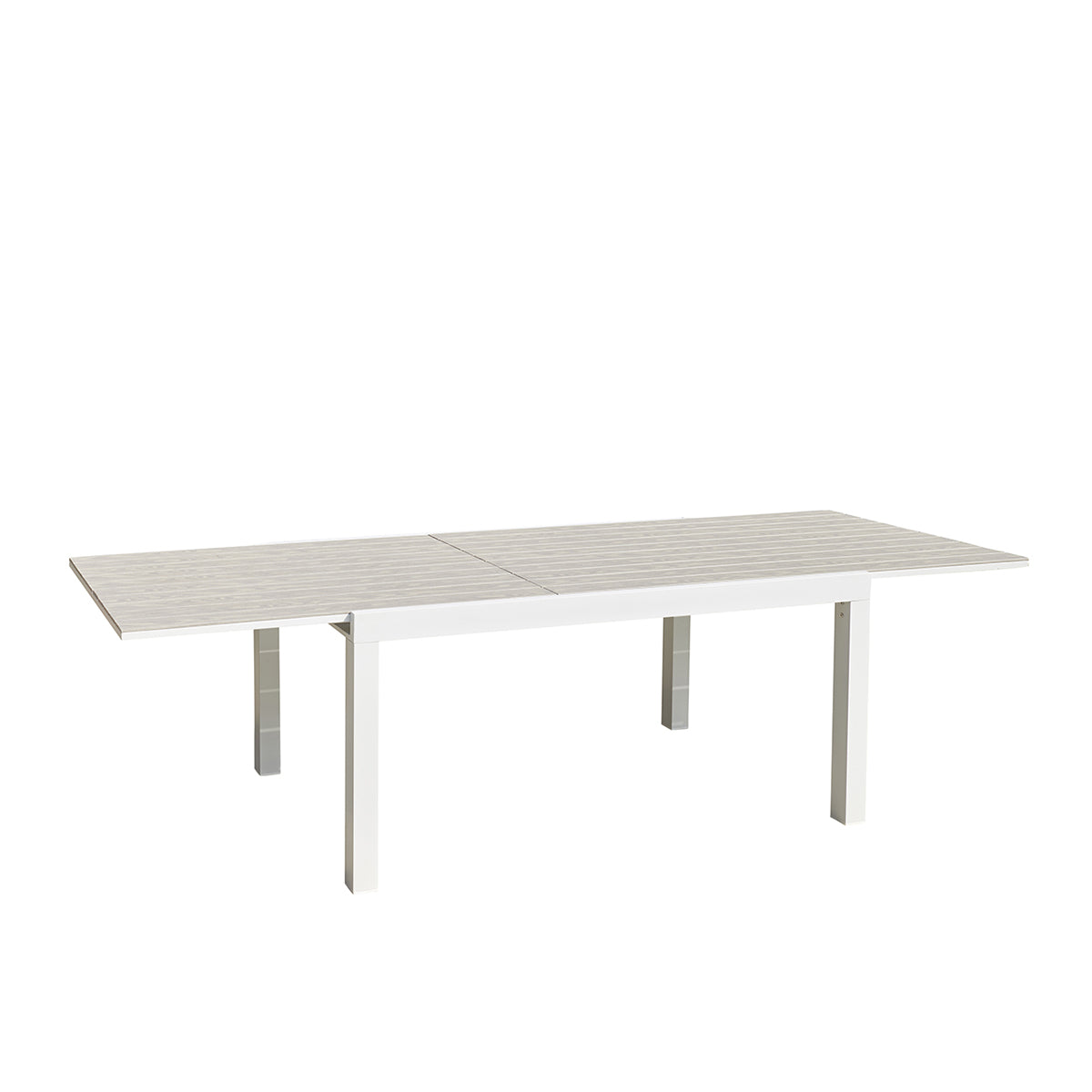 Table de jardin extensible en aluminium 6/10 places