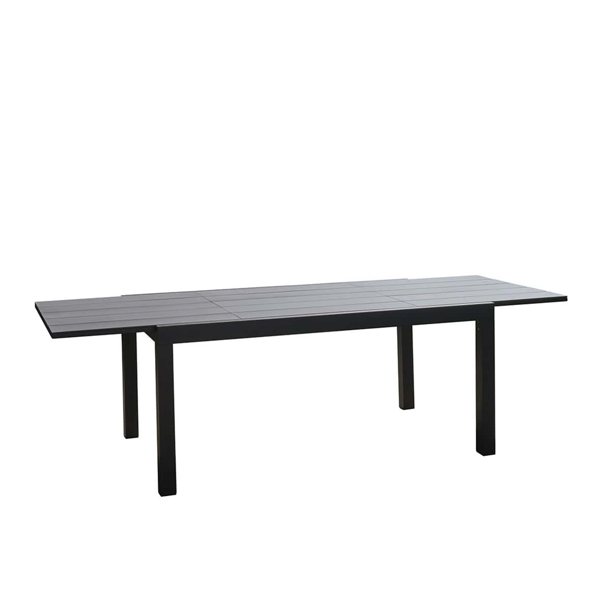 Table de jardin en aluminium extensible 6/10 pers.